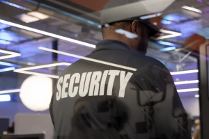 security-guard-standing-inside-commercial-building-nearby-window-reflecting-light_665346-34122 security guard standing inside commercial building nearby window
