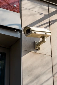 CCTV cameras wall mounted for security services in Chicago - security technology